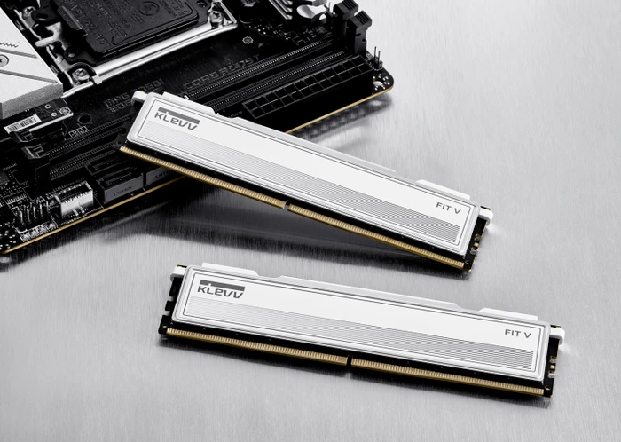 Klevv Fit V Ceramic White UDIMM 32GB Kit, DDR5-6000, CL28-36-36-76