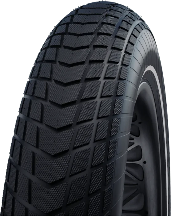 Schwalbe Super Moto X 20x4.0" Reinforced Green Compound Reifen schwarz/reflex