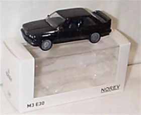 Norev BMW M3 E30 1986 schwarz