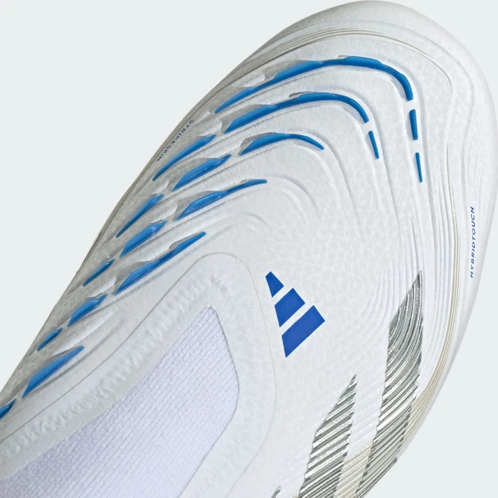 adidas Predator Elite Laceless FG cloud white/silver metallic/bright royal
