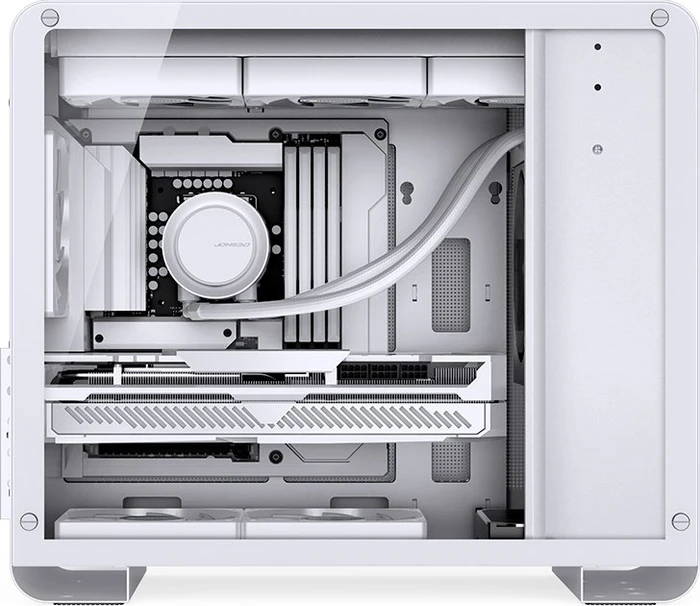 Jonsbo U4 Mini White, weiß, Glasfenster