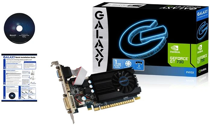 KFA2 GeForce GT 730, 1GB GDDR5, VGA, DVI, HDMI