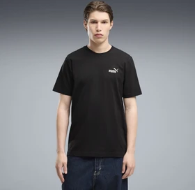 Puma Essentials Small No.1 Logo T-Shirt kurzarm puma black