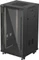 Lanberg 19" Rackschrank 22HE, freistehend, Flat Pack, Glastür, IP20, RAL 9004, 600mm tief Vorschaubild