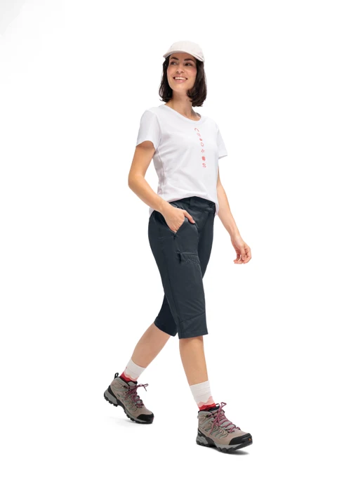 Maier Sports Lulaka Capri Loop Hose 3/4 graphite (Damen)