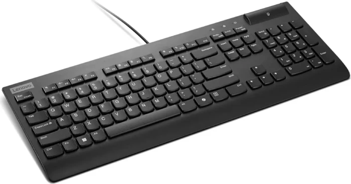Lenovo Smartcard Wired Keyboard II, schwarz, mit Copilot-Taste, USB, UK