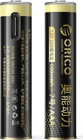 Orico EG7C Micro AAA Li-Ion 320mAh mit Ladekabel, 2er-Pack