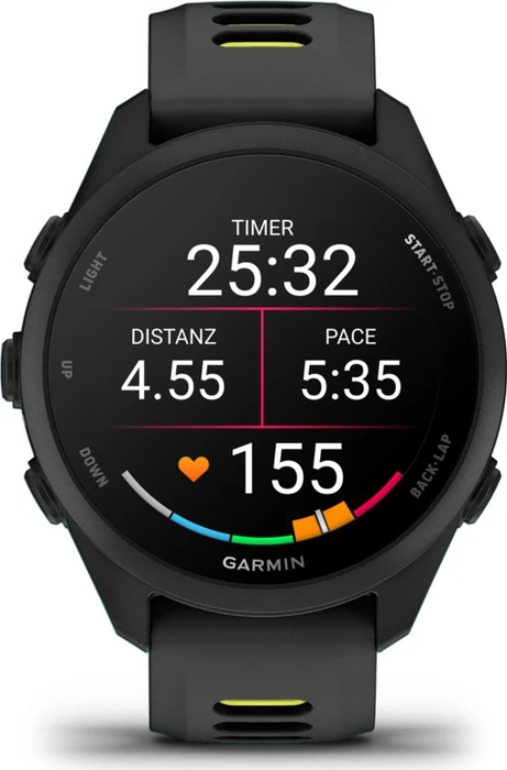 Garmin Forerunner 170 black/black-amp yellow