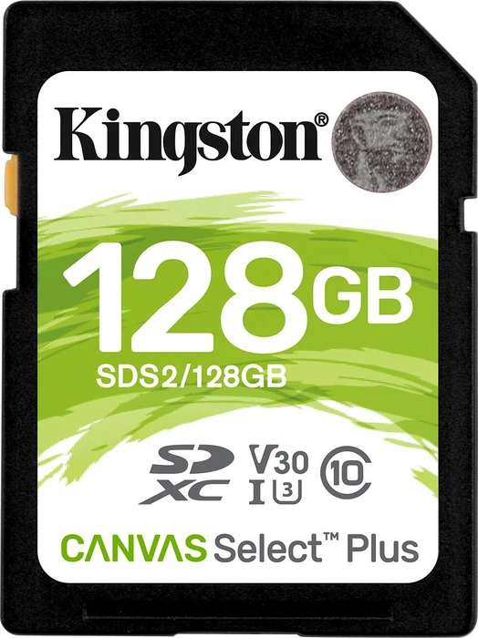 Kingston Canvas Select Plus SDS2, SD UHS-I U1/U3, V10/V30