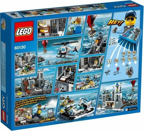 LEGO City Polizei - Polizeiquartier auf der Gefängnisinsel