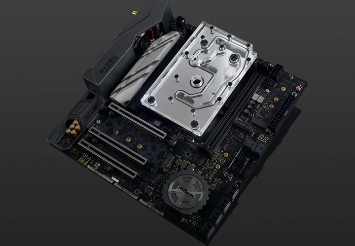 Bitspower Monoblock ASRock X399M Taichi RGB, Nickel