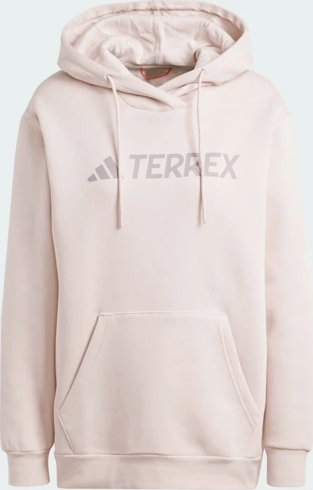 adidas Terrex Multi Large Logo Hoodie putty mauve (Damen)