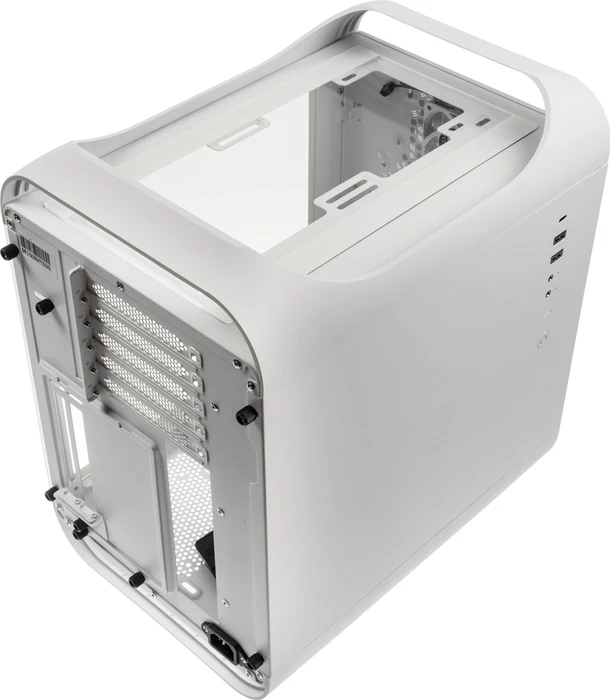 BitFenix Prodigy M 2022 ARGB, weiß, Glasfenster
