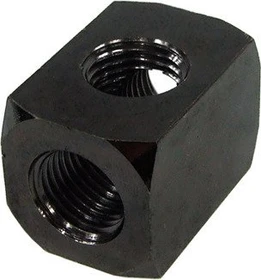 Aquatuning T-Verteiler TEE G1/4" schwarz