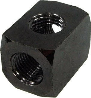 Aquatuning T-Verteiler TEE G1/4" schwarz