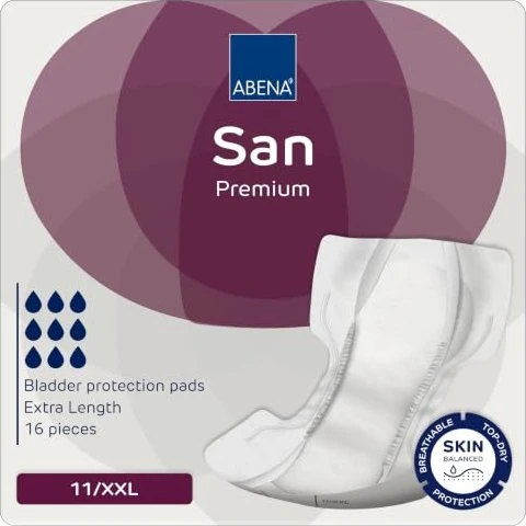 Abena San Premium 11 Hygieneeinlage Größe XXL, 16 Stück