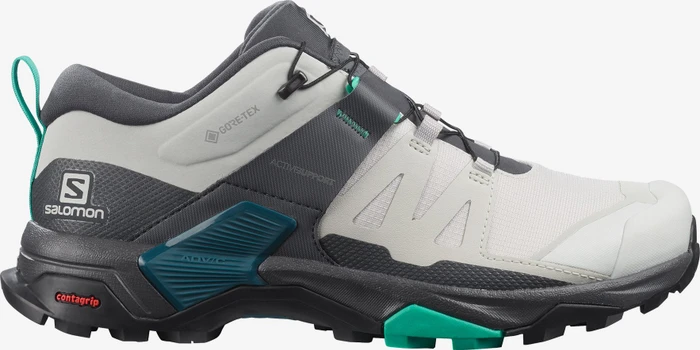 Salomon X Ultra 4 GTX lunar rock/ebony/mint leaf (Damen)