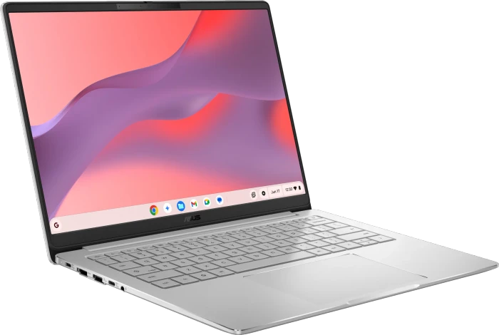 ASUS Chromebook CM14 CM1406CM4A-LY0050, Platinum Silver, Kompanio 540, 8GB RAM, 128GB Flash, DE