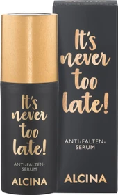 Alcina It's Never Too Late! Anti-Falten Serum, 30ml