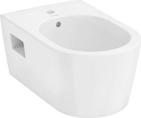 Hansgrohe EluPura Original S Wand Bidet 540 mit Hahnloch und Überlauf, HygieneEffect