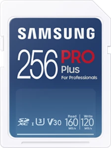 Samsung PRO Plus for Professionals, SD UHS-I U3, V30, Rev-K / 2021