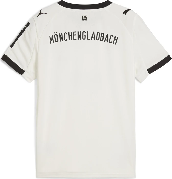 Puma Borussia Mönchengladbach 2025/2026 Heimtrikot kurzarm warm white/puma black (Junior)