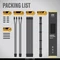 EZDIY-FAB 12VHPWR Cable Kit, 1x 24-Pin, 2x 4/8-Pin ATX, 1x 12VHPWR PCIe, 16AWG, schwarz Vorschaubild