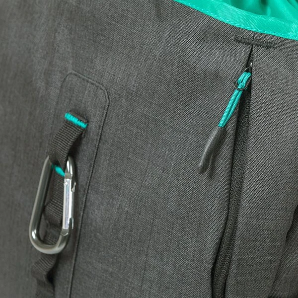 Basil Discovery 365D M Einzeltasche MIK Hooks Gepäcktasche black melee