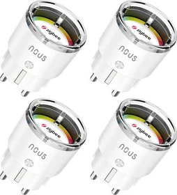 Nous Smart ZigBee A1Z, Smart-Steckdose, 4er-Pack
