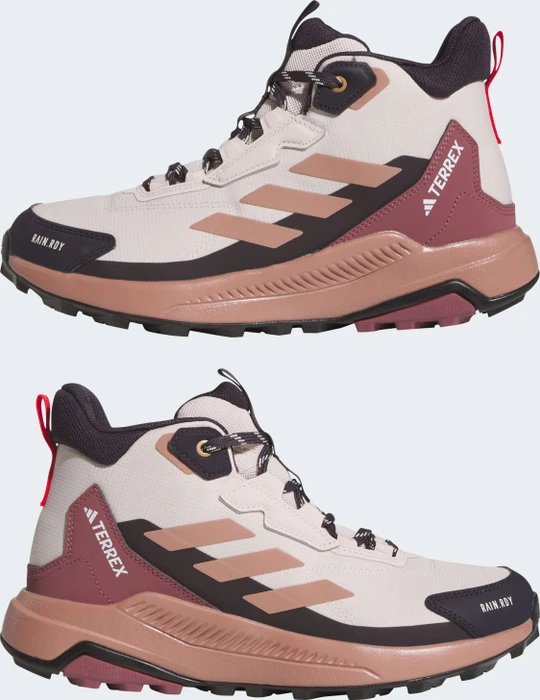 adidas Terrex Anylander Mid Rain.RDY putty mauve/warm clay/pure ruby (Damen)