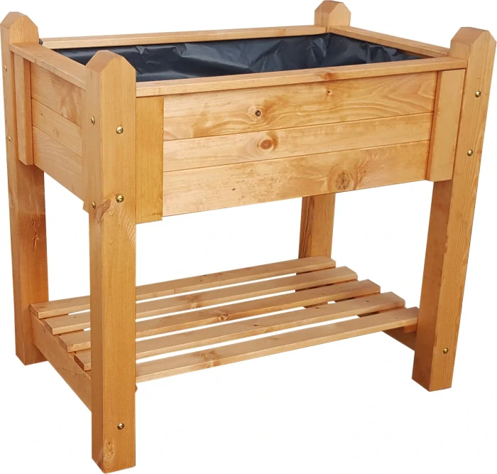Promex Promadino Hochbeet klein 90x60cm honigbraun