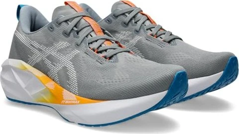Asics Novablast 5 gravel/white (Herren)