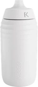 Keego Sport Trinkflasche 500ml titanium white