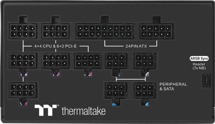 Thermaltake ToughPower PF1 ARGB Platinum 1050W, ATX 2.4