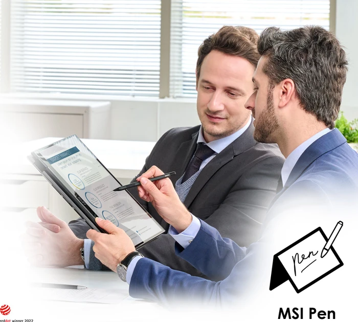 MSI Summit E14 Flip Evo A13MT-289, Ink Black, Core i7-1360P, 16GB RAM, 1TB SSD, DE