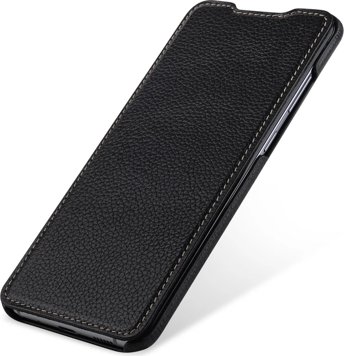 Stilgut Book Type Leather Case für Samsung Galaxy S20+ schwarz