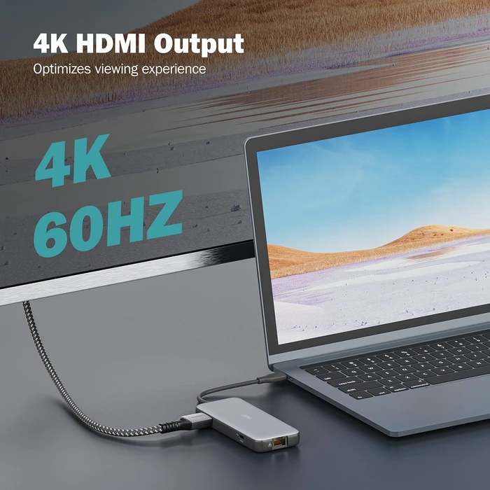 Digitus USB-C Travel Docking Station 7-Port , USB-C 3.1 [Stecker]