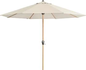 Doppler Alu Wood Ultra Sonnenschirm 350cm natur