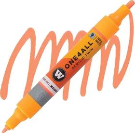 Molotow ONE4ALL Twin 1.5/4mm Acrylmarker neonorange fluoreszent