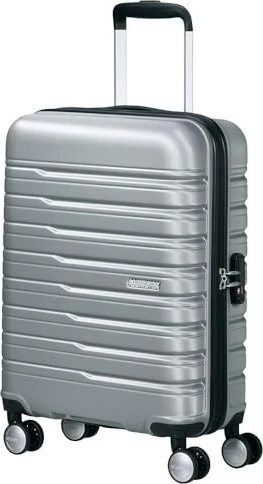 American Tourister Flashline Spinner 55cm sky silver