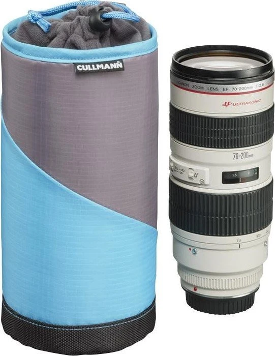 Cullmann Lens Container Large Objektivköcher blau/grau