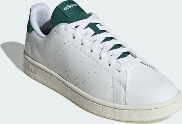 adidas Advantage cloud white/collegiate green (Herren)