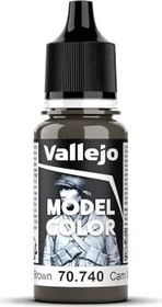 Vallejo Model Color rev.2 117 camo middle brown, 18ml