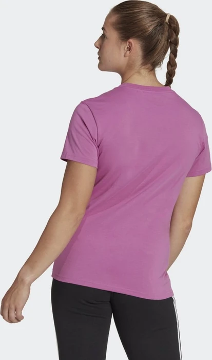 adidas Loungewear Essentials Logo T-Shirt kurzarm semi pulse lilac/bliss lilac (Damen)