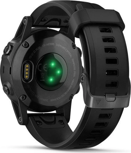 Garmin Fenix 5S Plus Sapphire schwarz