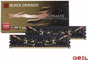GeIL Black Dragon UDIMM 8GB Kit, DDR3-1333, CL7-7-7-24