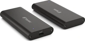 Fantec NVMe31 M.2 NVMe SSD-Case, schwarz, USB-C 3.1