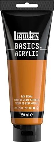 Liquitex Basics Acrylic raw sienna, 250ml
