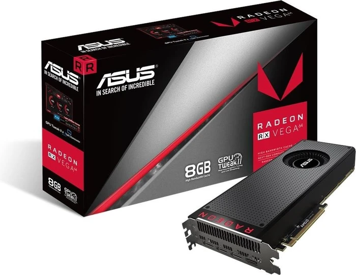 ASUS Radeon RX Vega 56, RXVEGA56-8G, 8GB HBM2, HDMI, 3x DP
