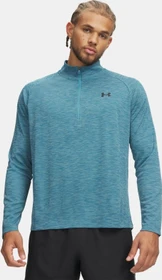 Under Armour Tech Textured Funktionsshirt langarm boundless blue/black (Herren)